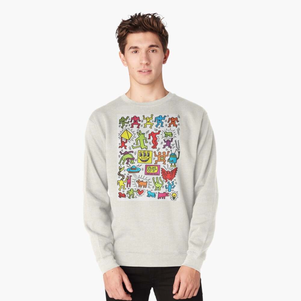 Keith Haring Sweatshirt, Keith Collection Pullover Sweatshirt#3