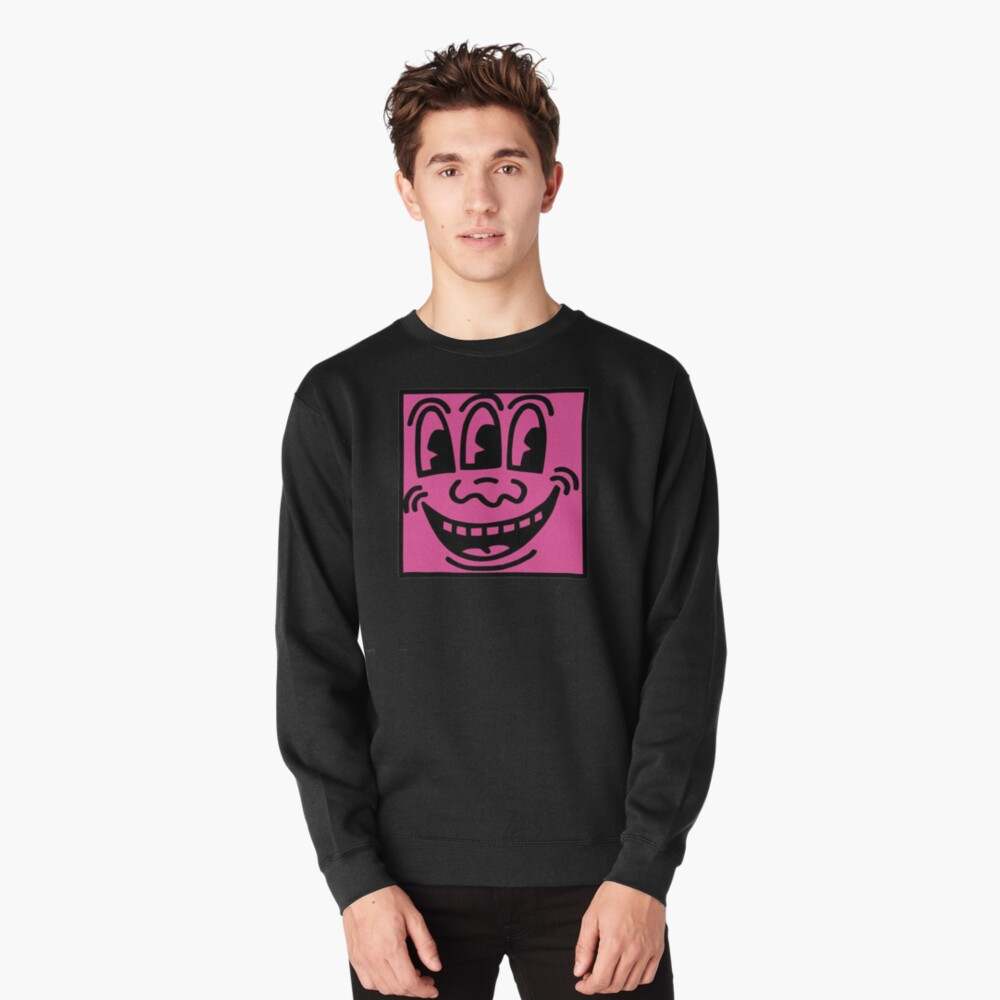 Keith Haring Sweatshirt, Keep Smile Sweatshirt#3