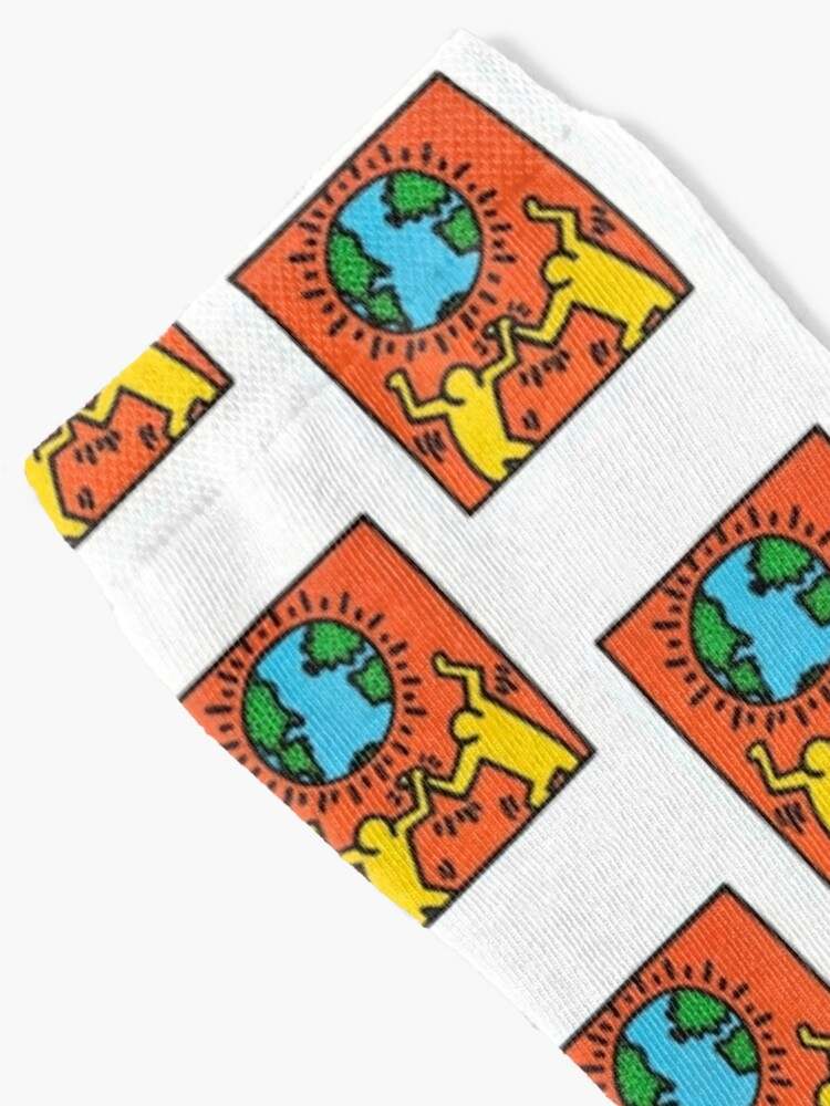Keith Haring Socks, Earth Edition Socks#2
