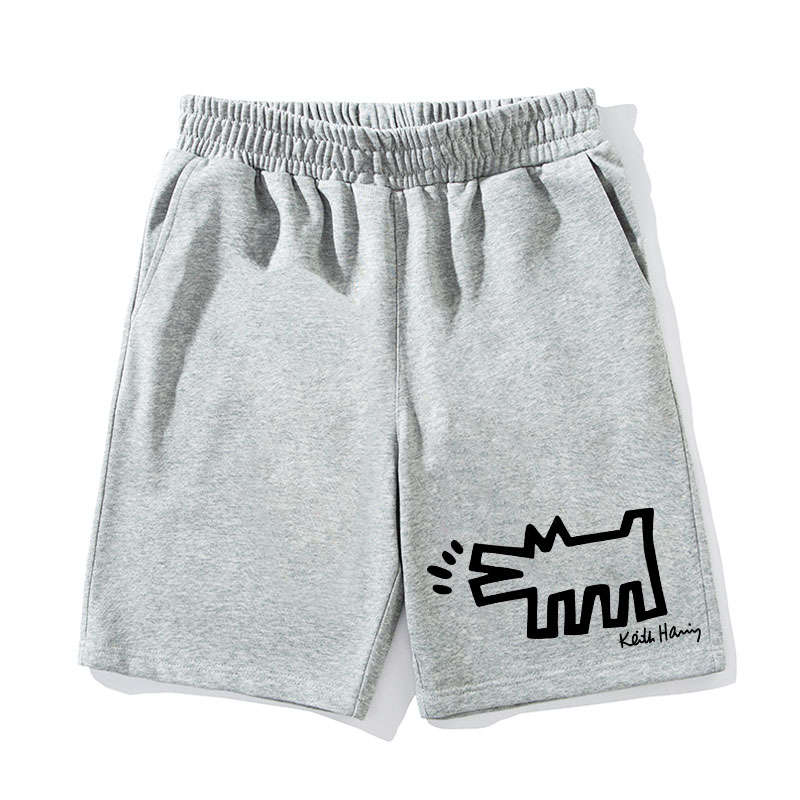 Keith Haring 1990 Barking Dog Short Gift for Fans#2
