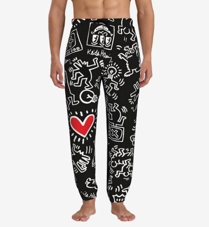 Buy Terez Women's Keith Haring Split-Leg Uplifted Heart Tall Band Leggings  Online at desertcartZimbabwe