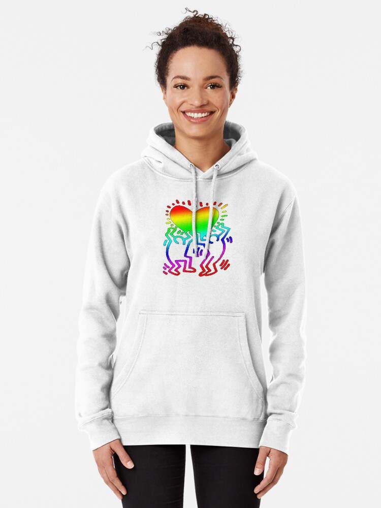 Pride Colorfull Love Pullover Hoodie Keith Haring Pride Hoodie Gift for Fans#1