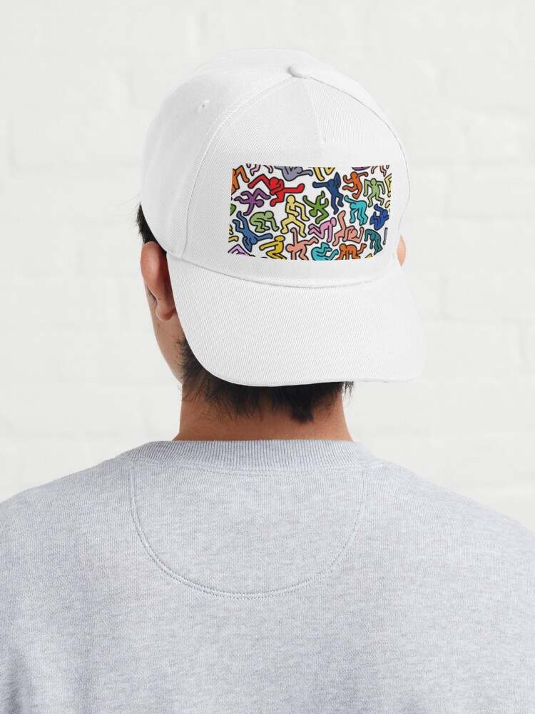Keith Haring Caps, Breakdance Colour Cap#4