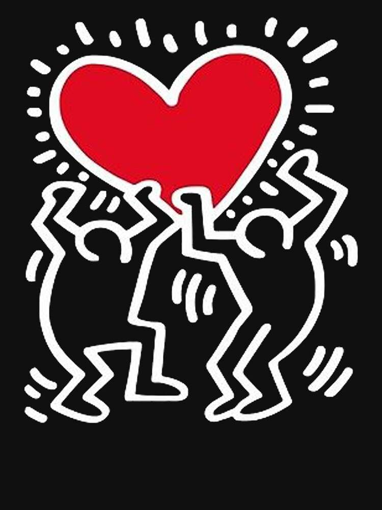 True Love Zip Up Hoodie Keith Haring Zip Up Hoodie A Unique Gift Idea#2