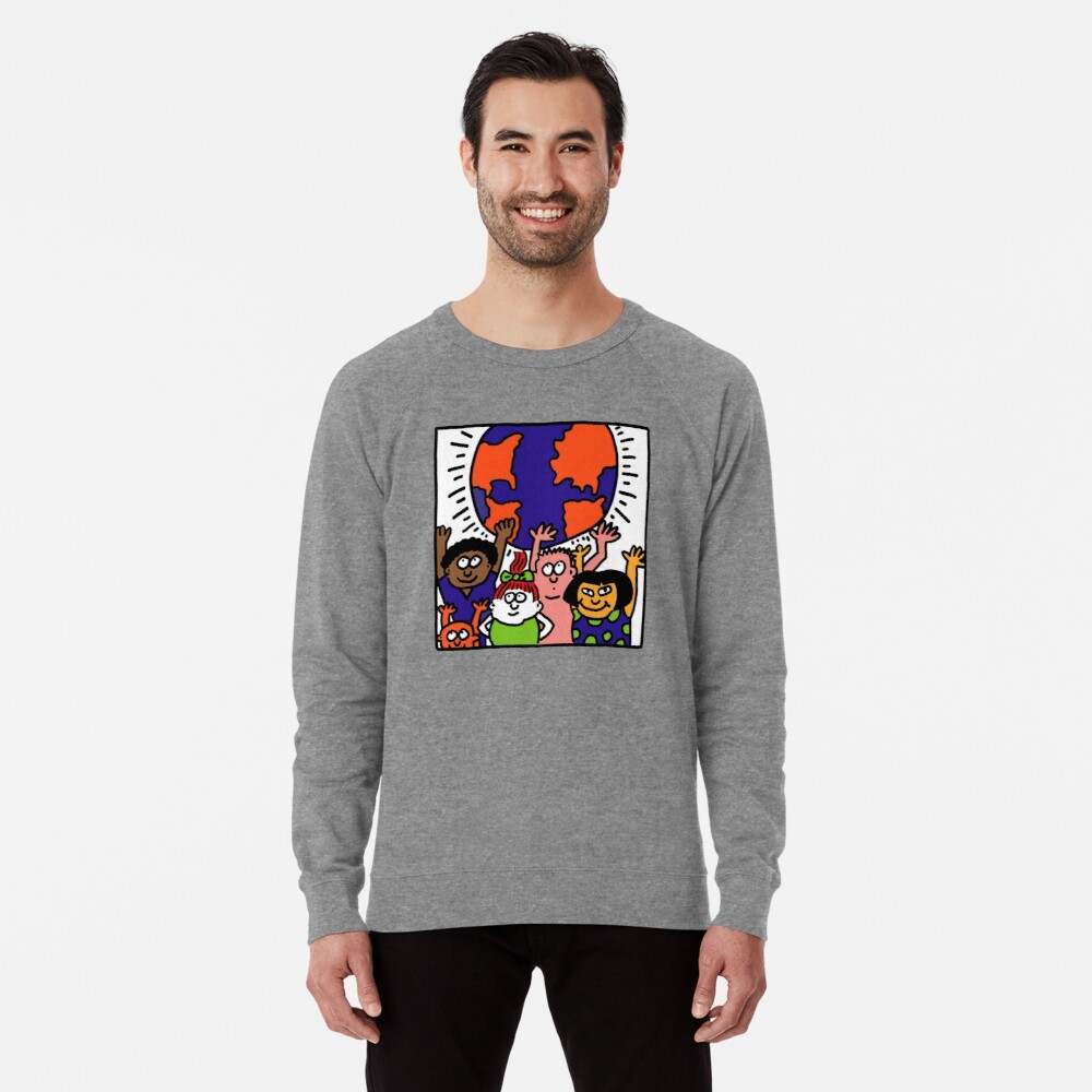 Keith Haring Hoodies, Earth Day Sweatshirt#3