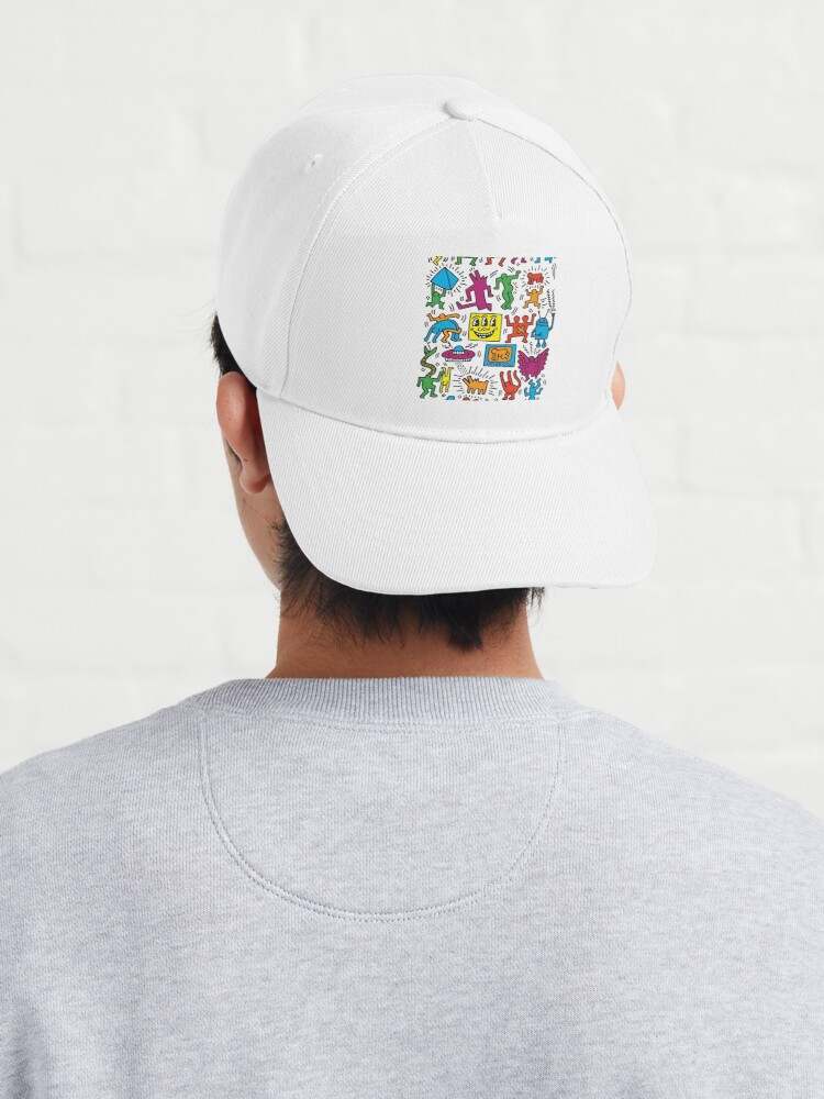 Keith Haring Caps, Its Funny Time Cap#4