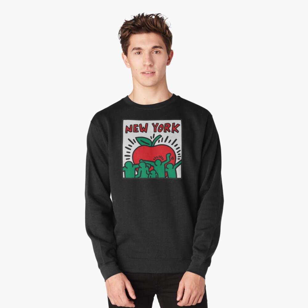 Keith Haring Sweatshirt, Apple New York Sweatshirt#2