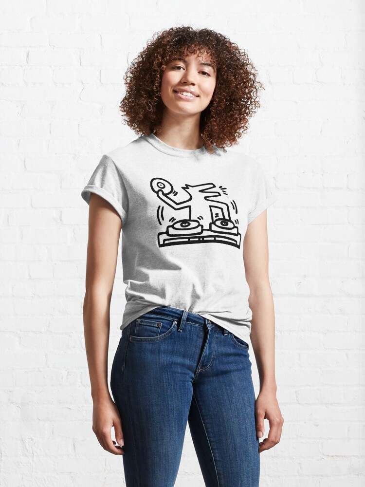 Dog Dj Classic T-Shirt Keith Haring T-shirt The Perfect Gift#5