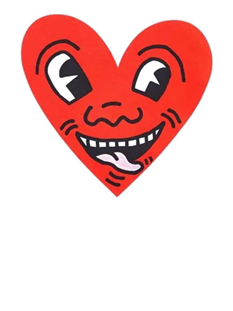 Keith Hairng Secret Heart Kids T-Shirt Unique Designed for Kids#2