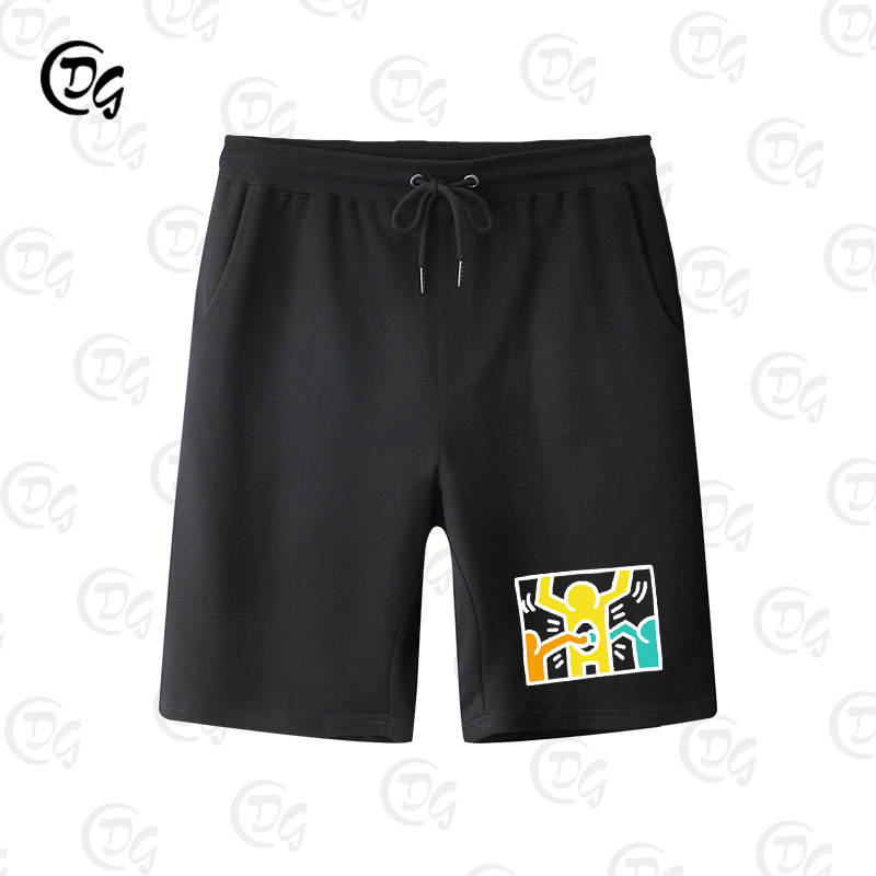 Keith Haring Untitle Shorts Keith Haring Shorts Comfortable and Stylish#1