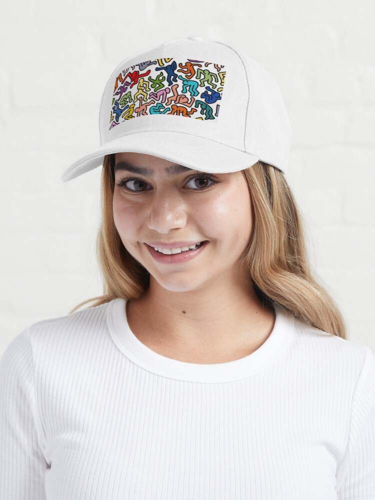 Keith Haring Caps, Breakdance Colour Cap#5
