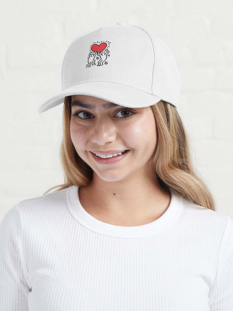 Keith Haring Caps, Jumping Love Cap#7