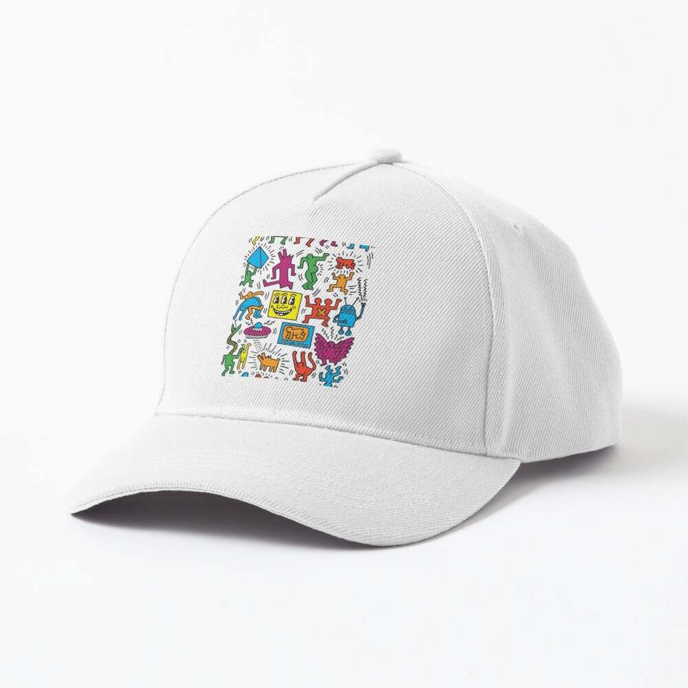 Keith Haring Caps, Its Funny Time Cap#1