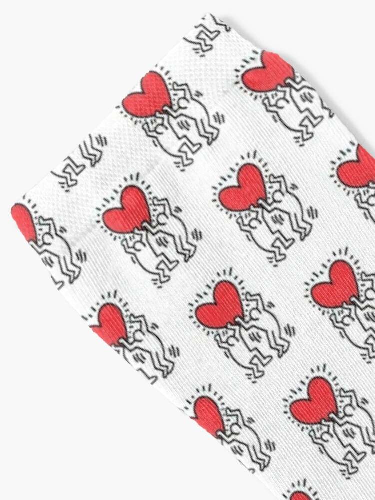 Keith Haring Socks, High Love Socks#2