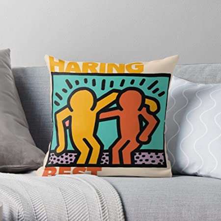 Keith Haring Pillow, Haring Best Pillow#1