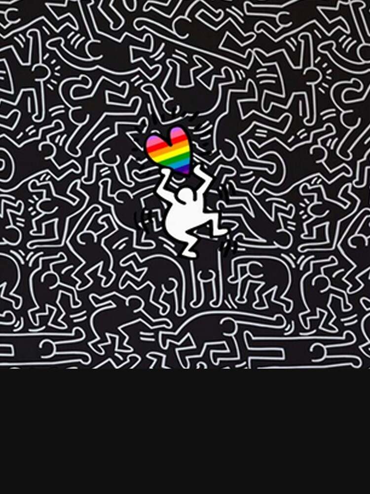 Alone Lgbt Love Pullover Hoodie Keith Haring Pride Hoodie Gift for Fans#2