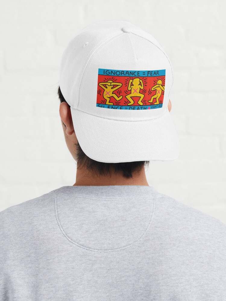 Keith Haring Caps, Fear Ignorance Cap#4