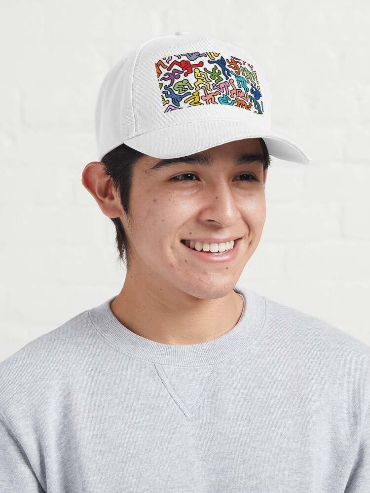 Keith Haring Caps, Breakdance Colour Cap#3