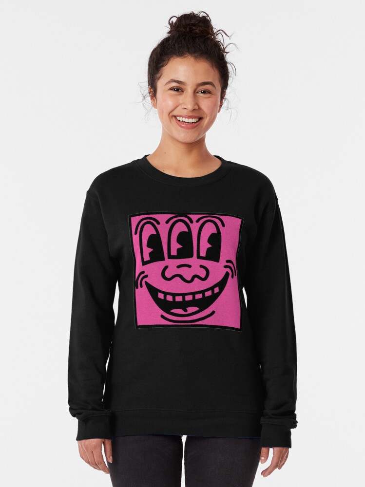 Keith Haring Sweatshirt, Keep Smile Sweatshirt#1
