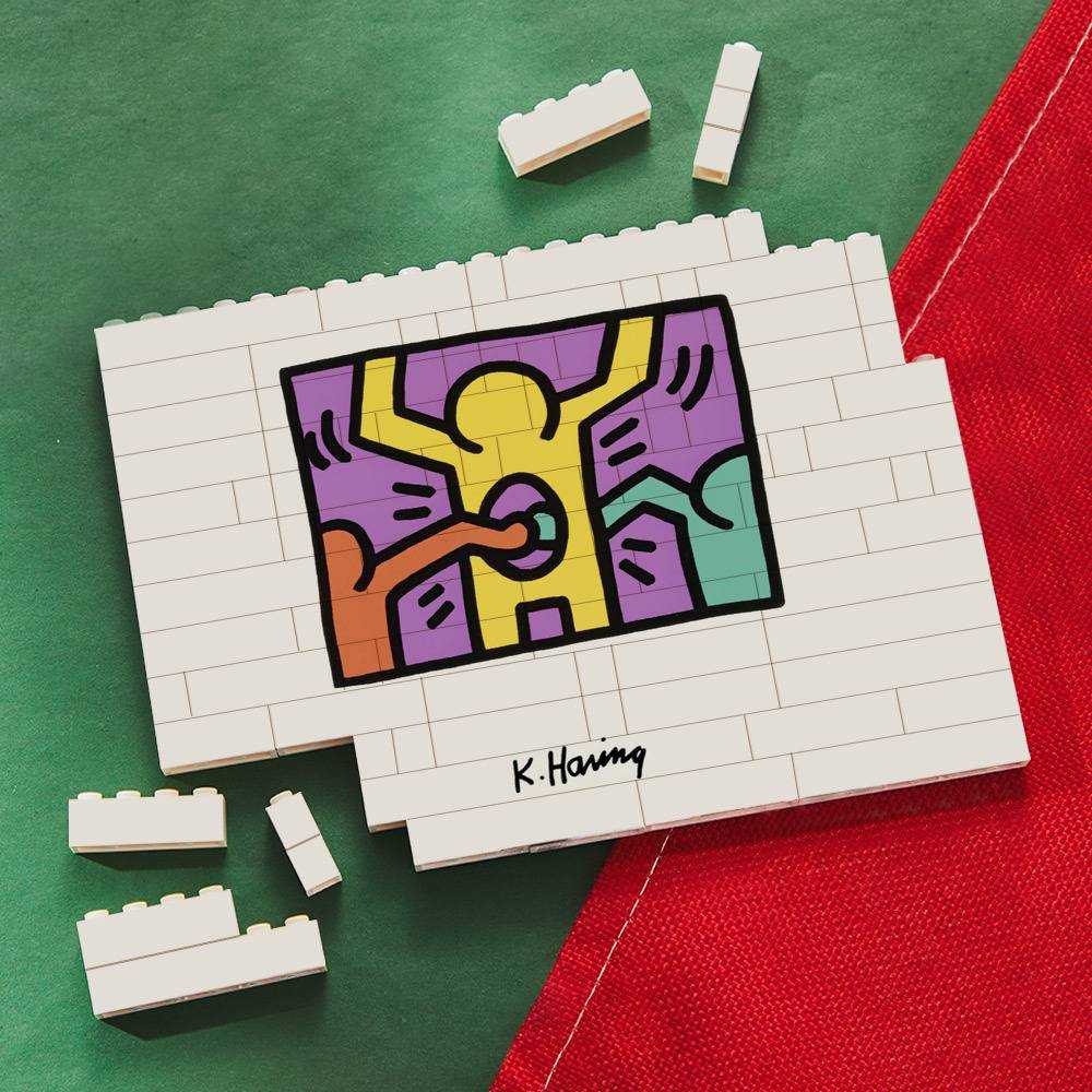 Keith Haring Merch Building Block Gift for Fans | www.keith-haring.store