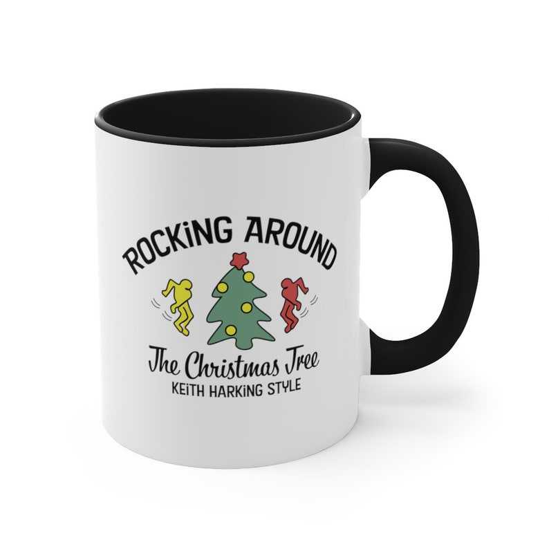 Keith Haring Mug, Christmas Mug Keith Haring Christmas Gift Mug#2