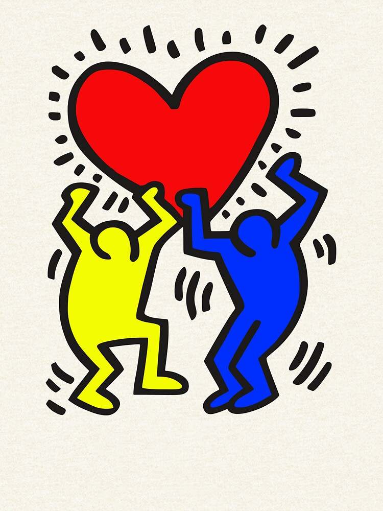 Party Love Zipped Hoodie Keith Haring Zip Up Hoodie A Unique Gift Idea#2