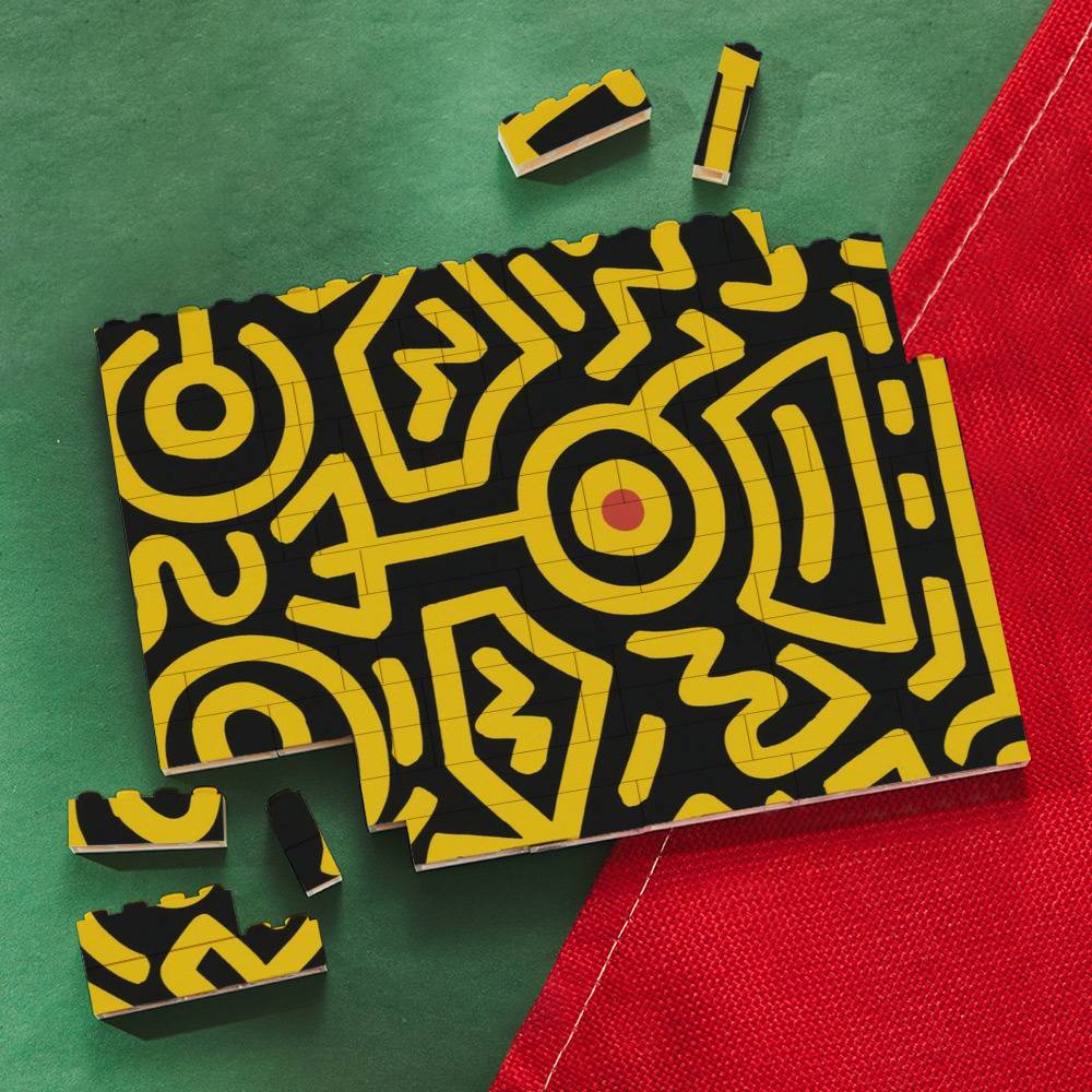 Keith Haring Merch Building Block Gift for Fans | keith-haring.store