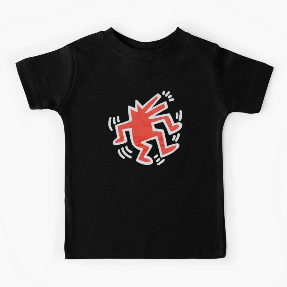 Keith Haring Dance Dog Kids T-Shirt Unique Designed for Kids#1
