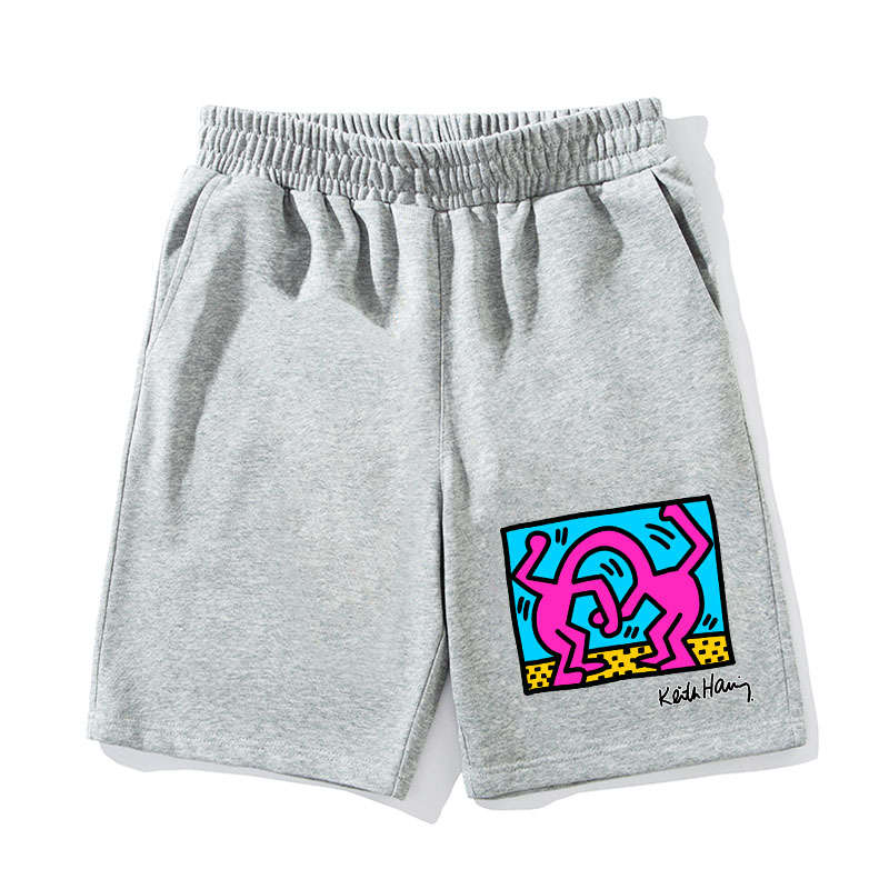 Keith Haring Pop Shop II Shorts Keith Haring Shorts Comfortable and Stylish#2