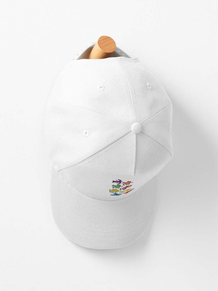 Keith Haring Caps, Dancing Rain Cap#2