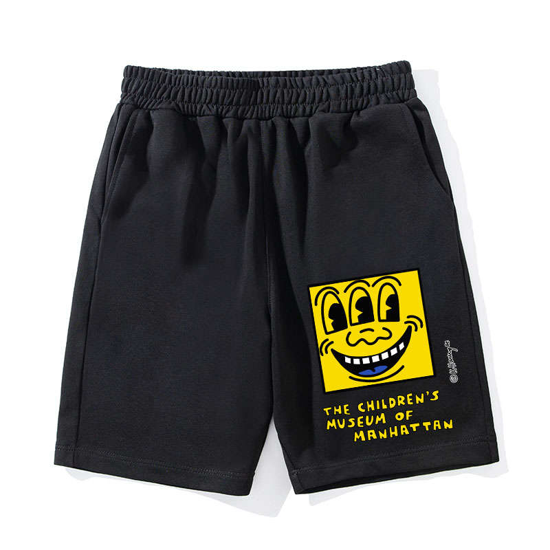 Keith Haring Smile Face Shorts Gift for Fans#1