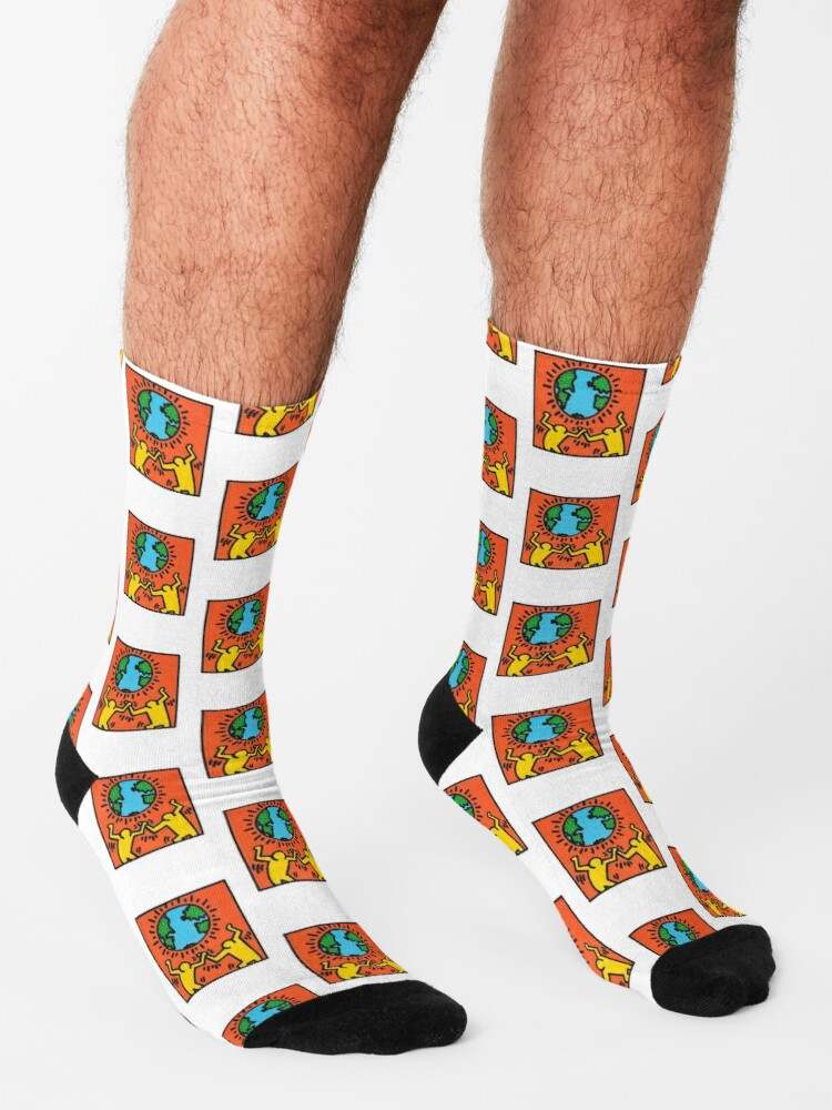 Keith Haring Socks, Earth Edition Socks#3