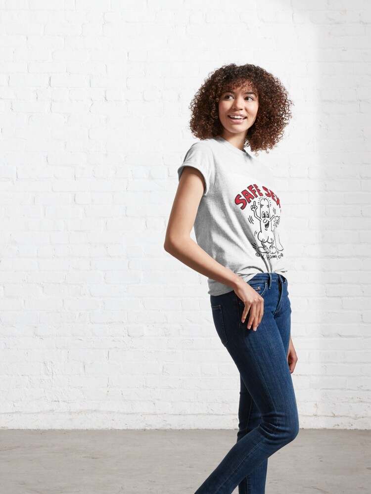 Keith Haring Shirt, Safe Sex Harings Classic T-Shirt#5