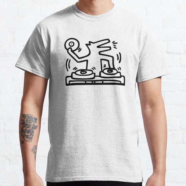Dog Dj Classic T-Shirt Keith Haring T-shirt The Perfect Gift#3