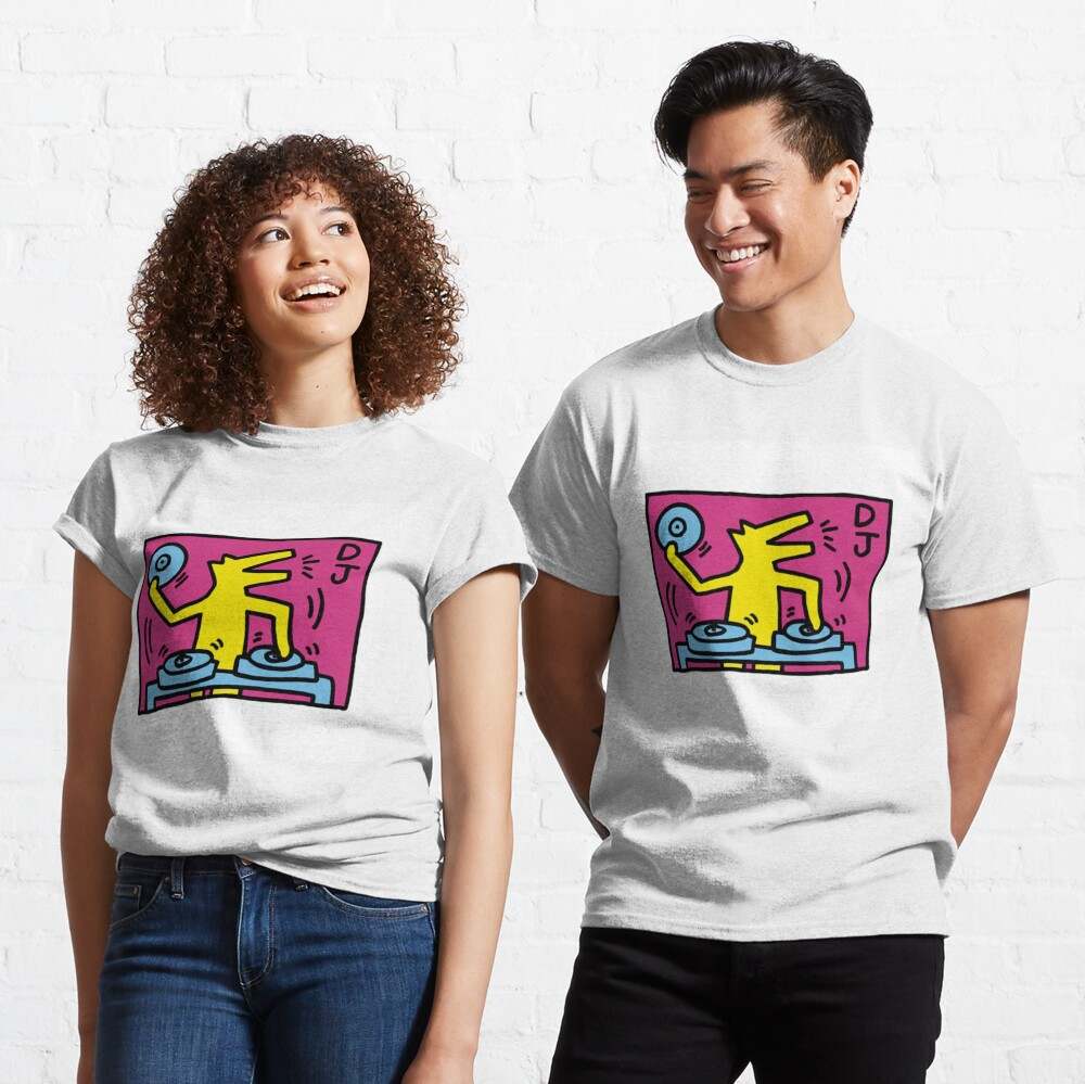 Casette Music Classic Dj T-Shirt Keith Haring T-shirt The Perfect Gift#1