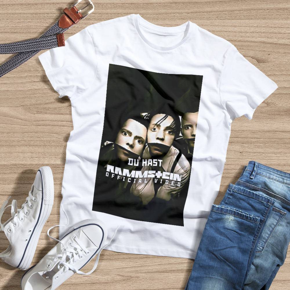 Rammstein T-shirt Du Hast T-shirt