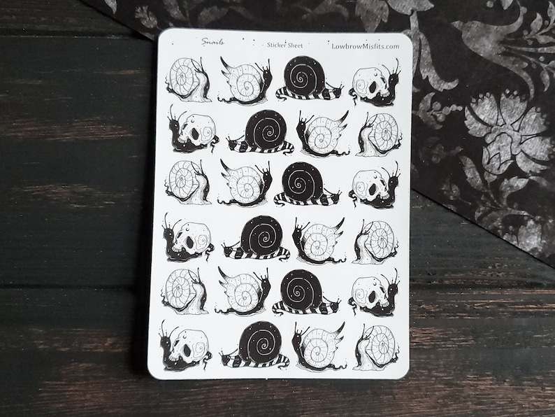 Get Perfect Birthday Party Deco Goth Stickers Here With A Big Discount.