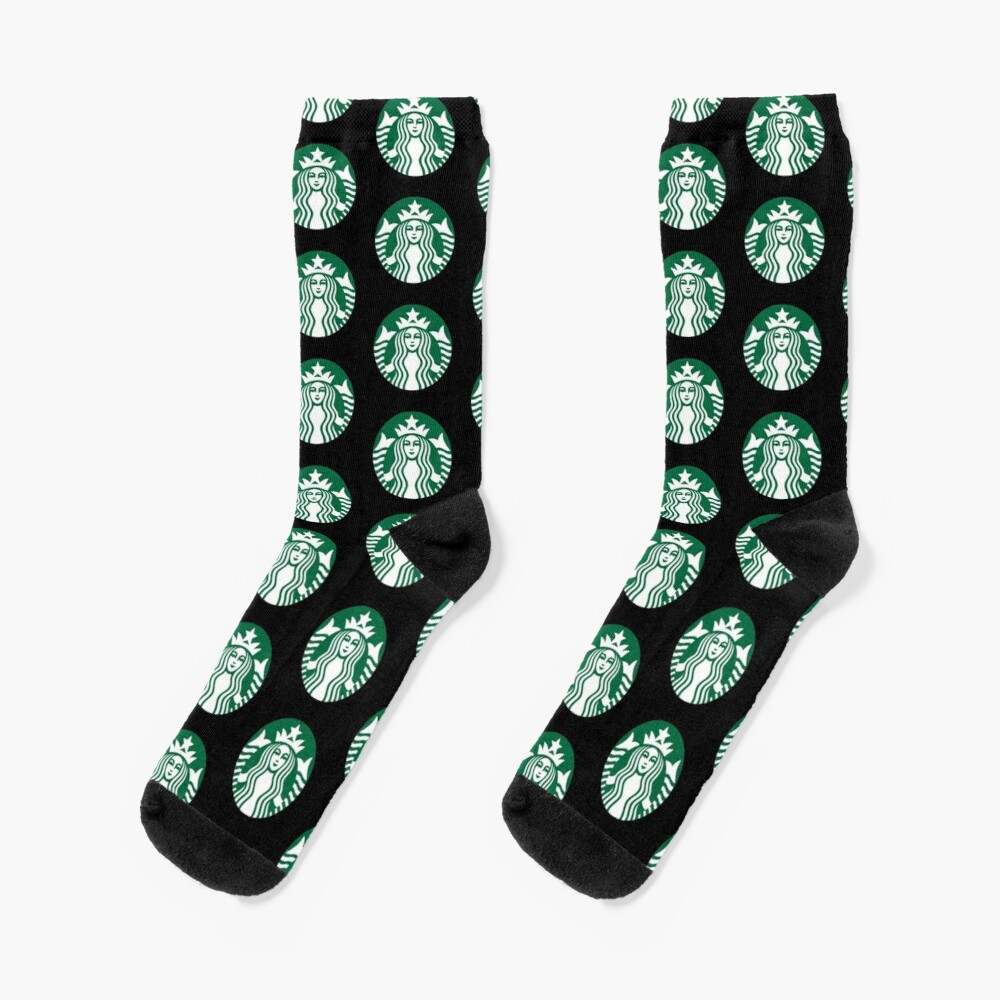 Classic Starbuck Coffee Socks, Starbucks Socks#1