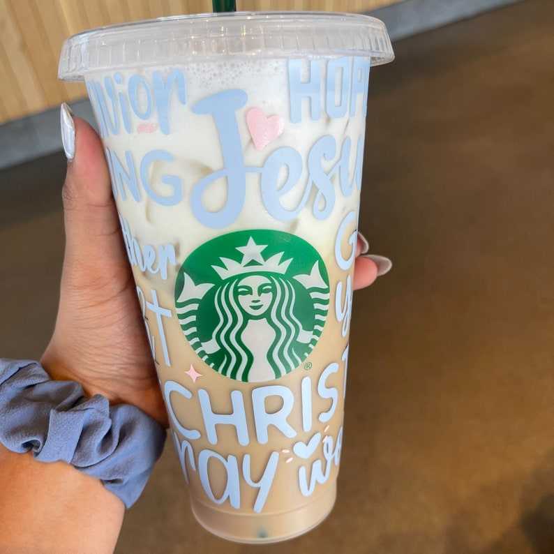 Church Venti Starbucks Cold Cup, Starbicks Cold Cup#1
