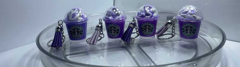 Starbucks Inspired Keychain, Starbucks Keychain#4