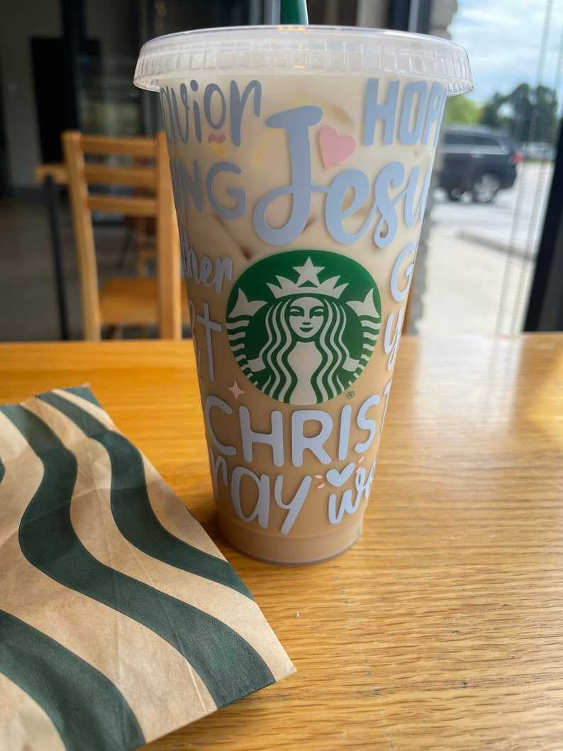 Church Venti Starbucks Cold Cup, Starbicks Cold Cup#3