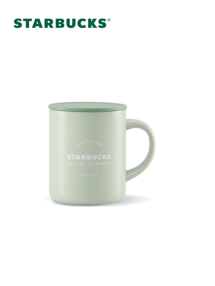 Starbucks Green Logo Desktop Cup 320ml, Starbucks Coffee Mug#3