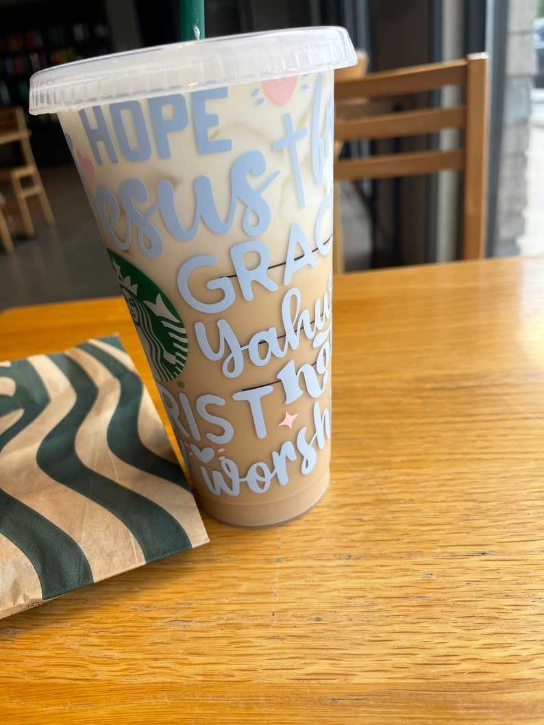 Church Venti Starbucks Cold Cup, Starbicks Cold Cup#7