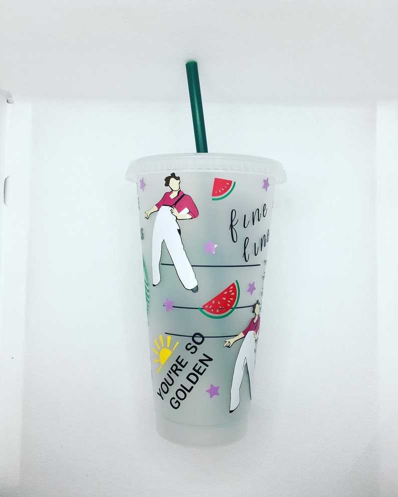 Website in description. Harry Styles Starbucks Cup#4