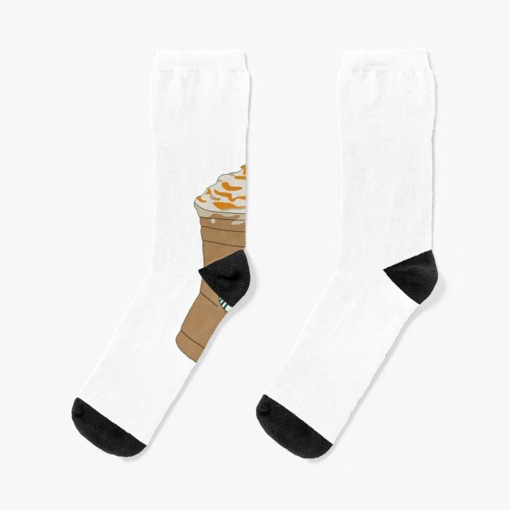 Copy of Starbucks Sticker Socks, Starbucks Socks#1
