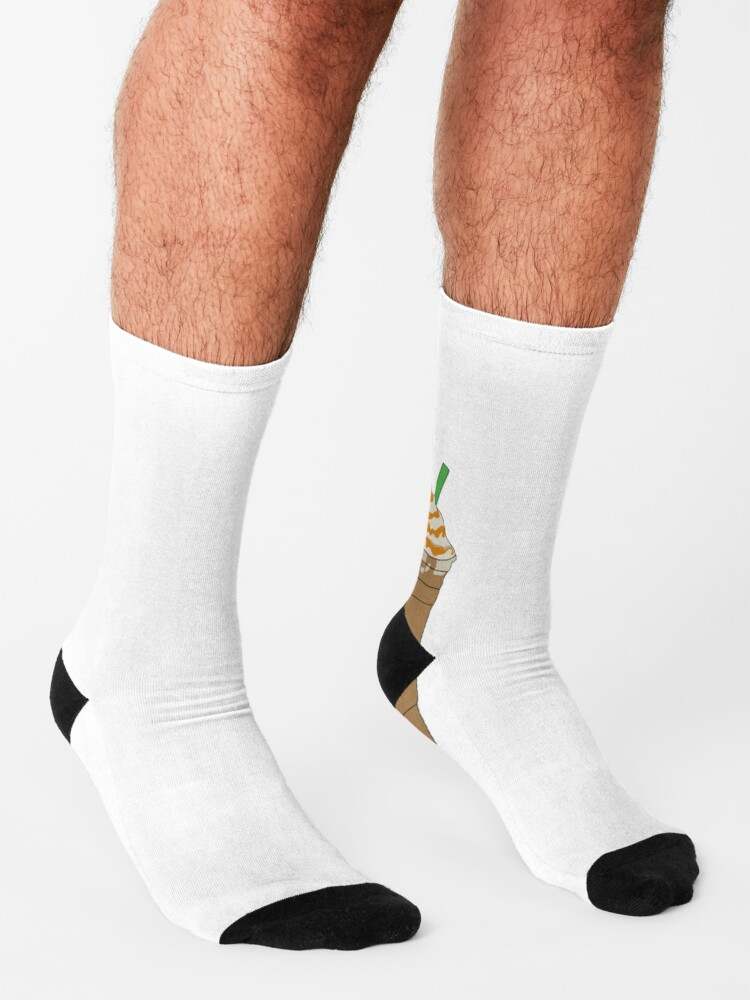 Copy of Starbucks Sticker Socks, Starbucks Socks#3