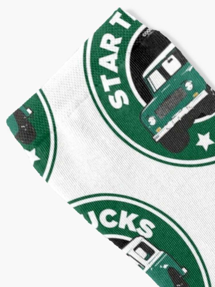 Star Truck Socks, Starbucks Socks#4