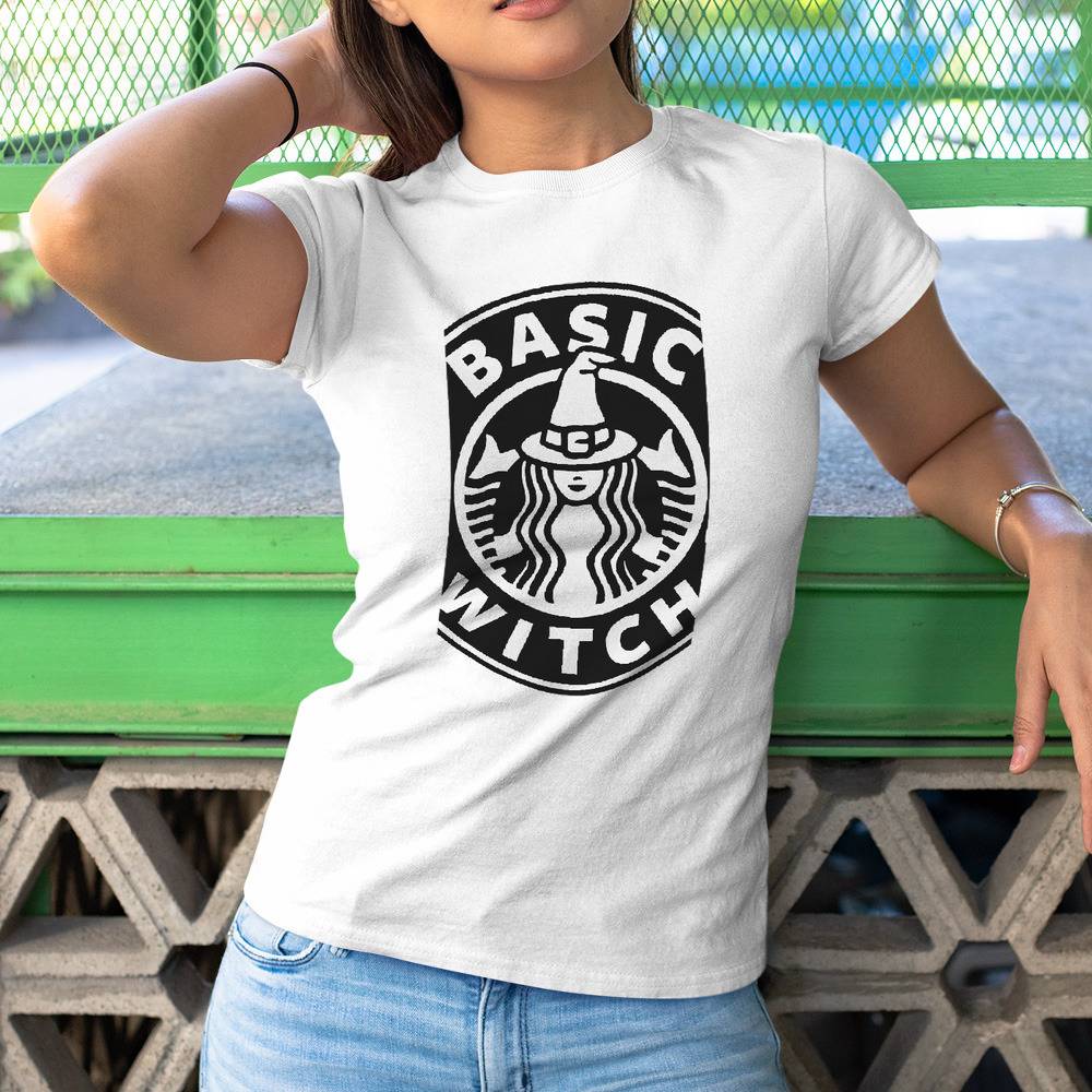 basic witch starbucks shirt