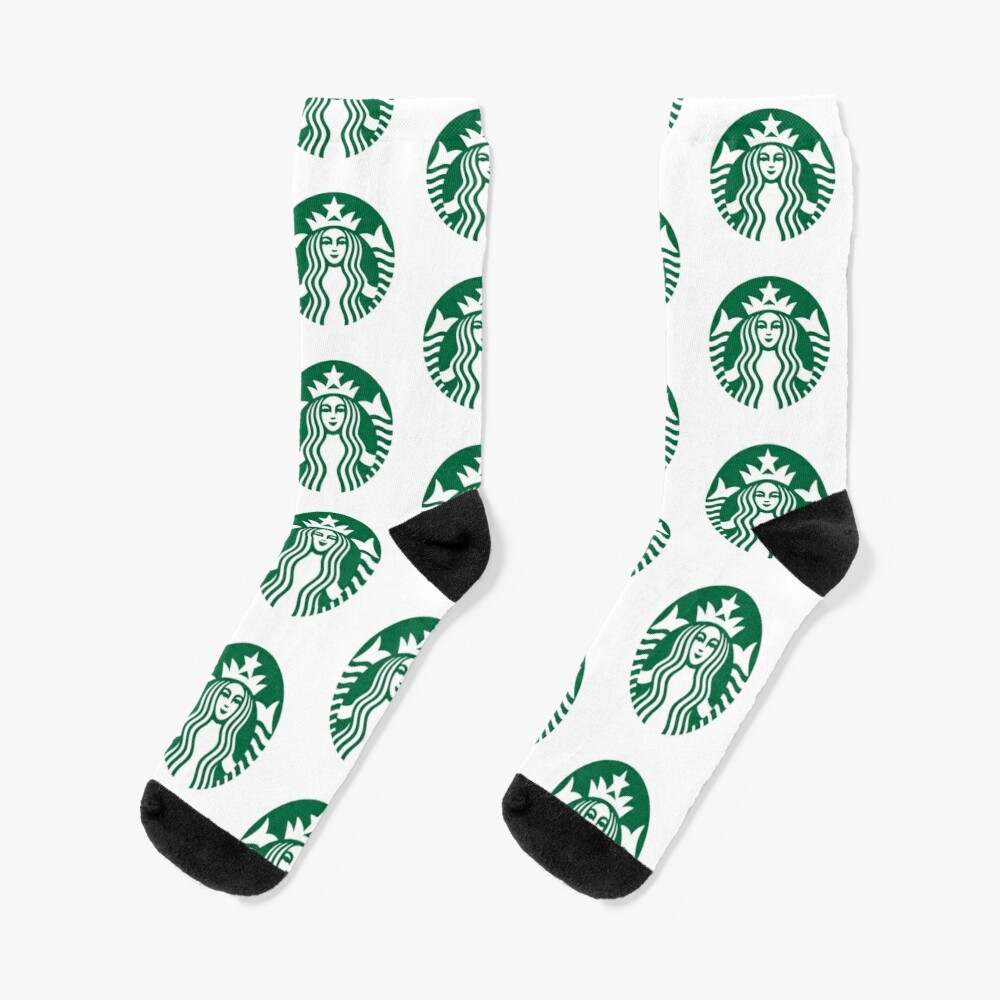 Starbucks Coffee Merchandise Logo Socks, Starbucks Socks#1