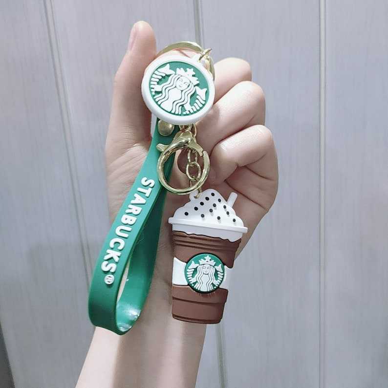 Starbucks Coffee Frappuccino Keychain, Starbucks Keychain#3